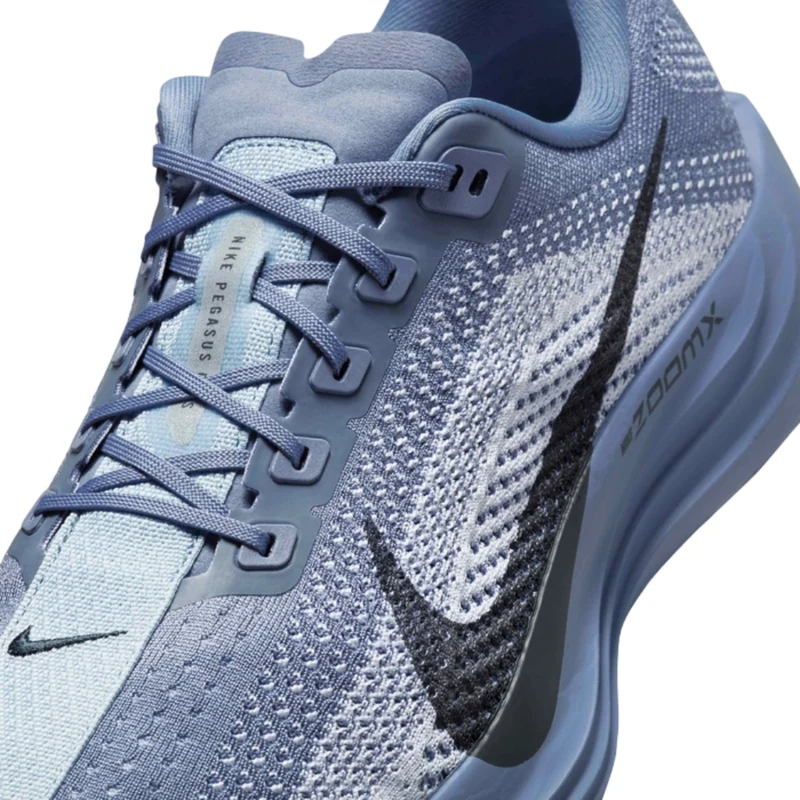 Nike Tenis Pegasus Plus Celeste/Gris/Negro, para Hombre