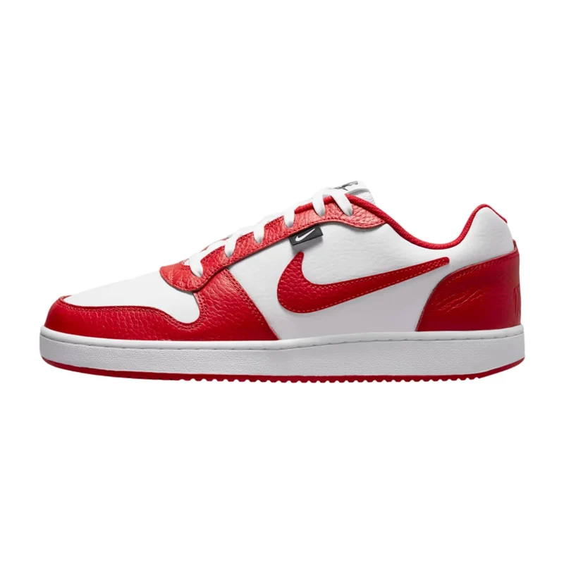 Nike Tenis Ebernon Low Premium Rojo/Blanco, para Hombre