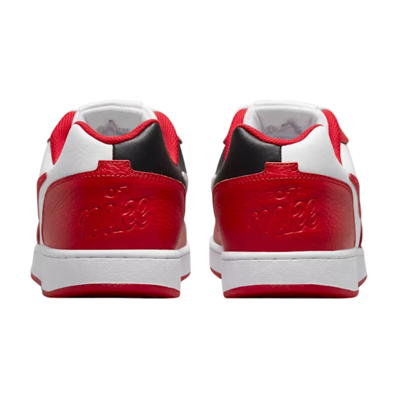 Nike Tenis Ebernon Low Premium Rojo/Blanco, para Hombre