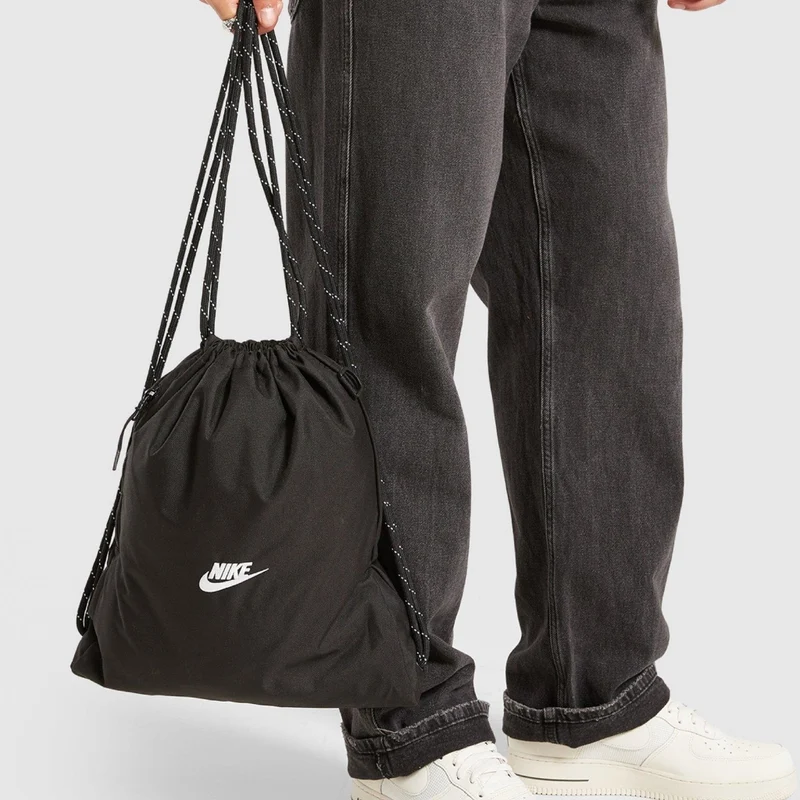 Nike Bolso Deportivo Heritage 2.0, Negro
