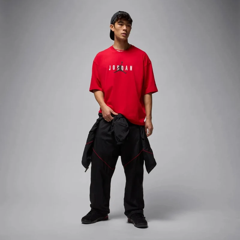 Nike Camiseta Jordan Brooklyn Rojo, para Hombre