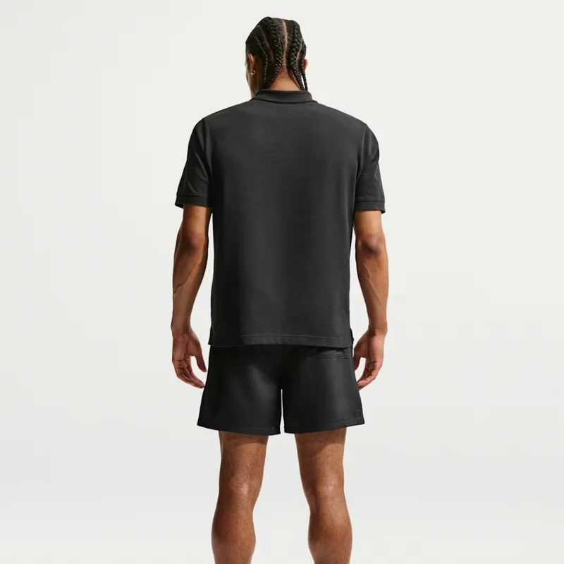Nike Camiseta Polo M Nk Club Ss Piqué Negro, para Hombre