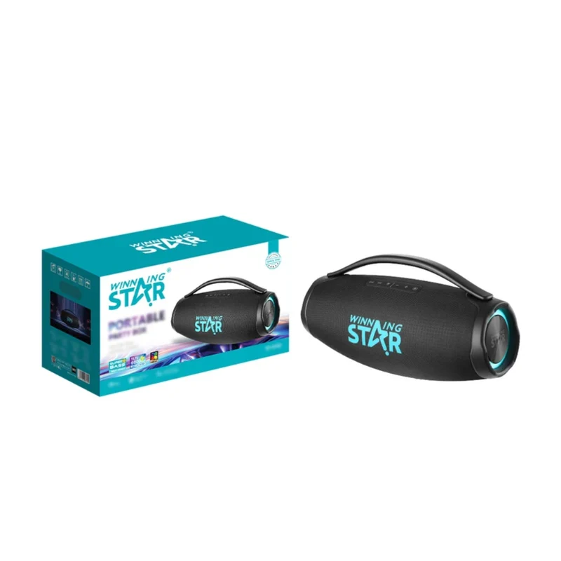 Winning Star Parlante Inalámbrico RGB 80W, St-8102