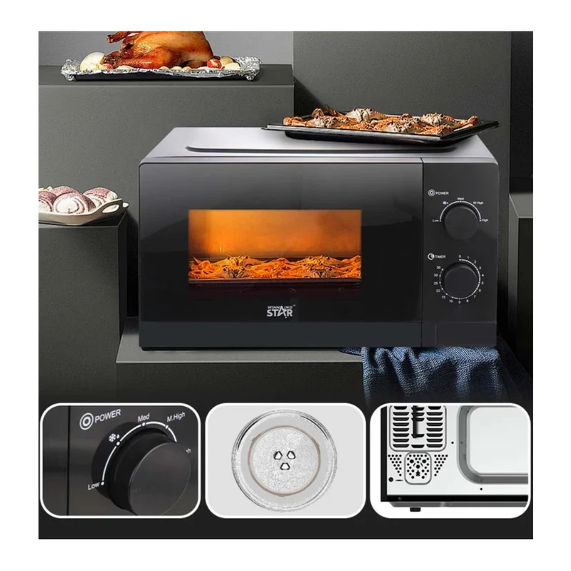 Winning Star Horno Microondas 0.7 Pies Cúbicos, St-2171