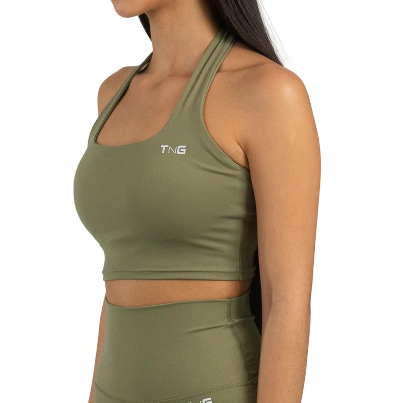 TNG Top Dynamic Sports Bra Verde, para Mujer
