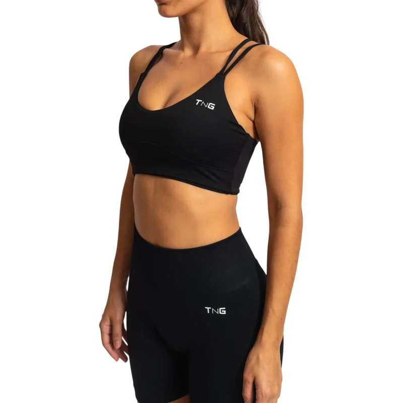 TNG Top Speed Sports Bra Negro, para Mujer