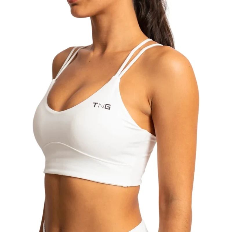 TNG Top Speed Sport Bra Blanco, para Mujer