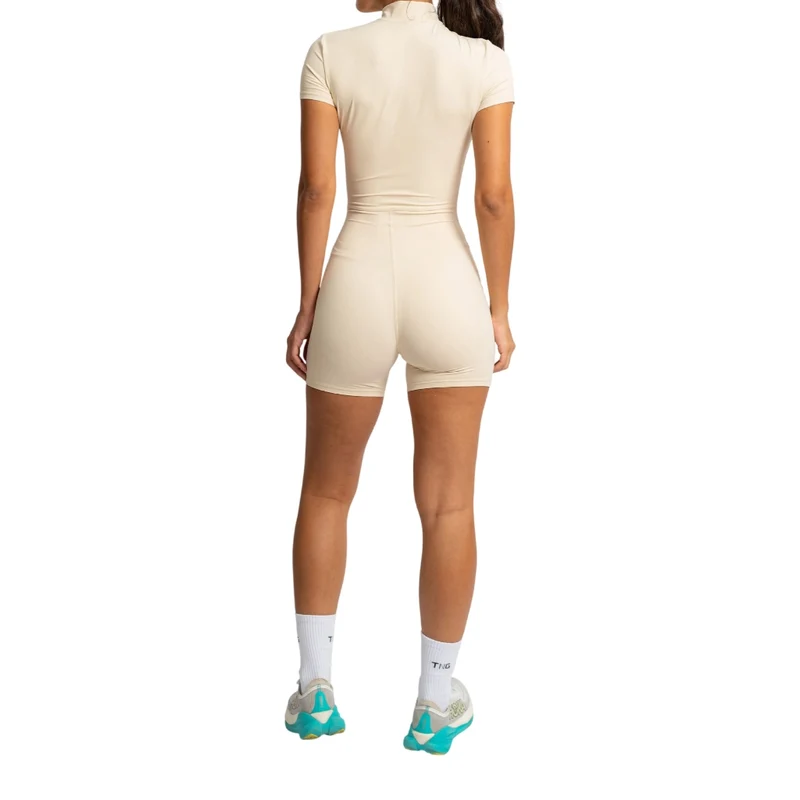 TNG Enterizo Deportivo Ninja Crema, para Mujer