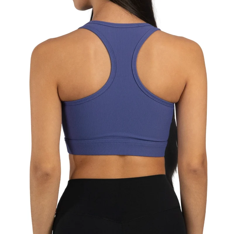 TNG Top Deportivo V-Cut Sports Bra Morado, para Mujer