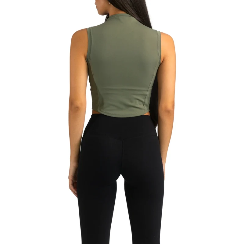 TNG Top Deportivo Pulse Tank Verde, para Mujer