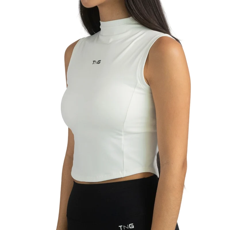TNG Top Deportivo Pulse Tank Blanco, para Mujer