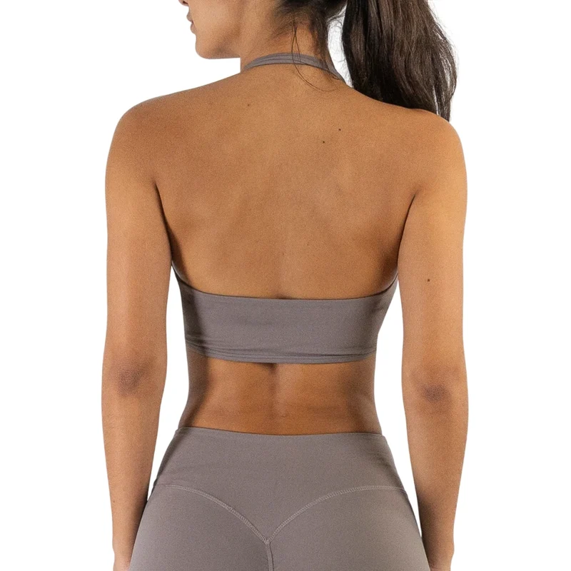 TNG Top Deportivo Lush Sports Bra Gris, para Mujer