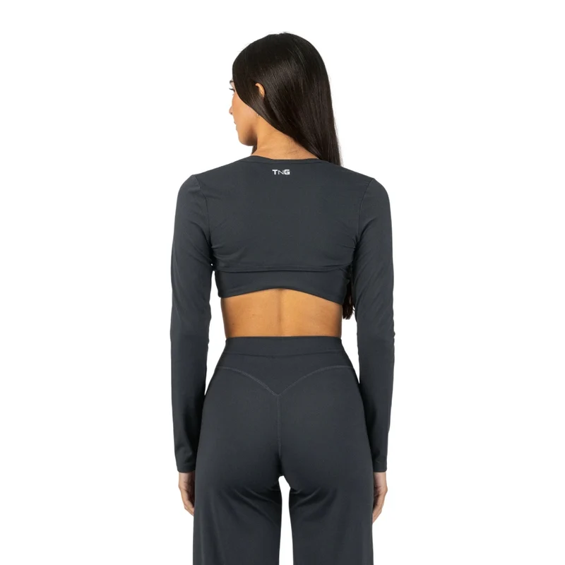 TNG Mangas Deportivas Relume Gris, para Mujer