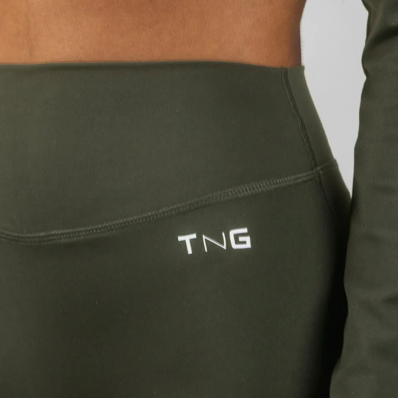 TNG Leggings Deportivo Relume Regular Verde, para Mujer