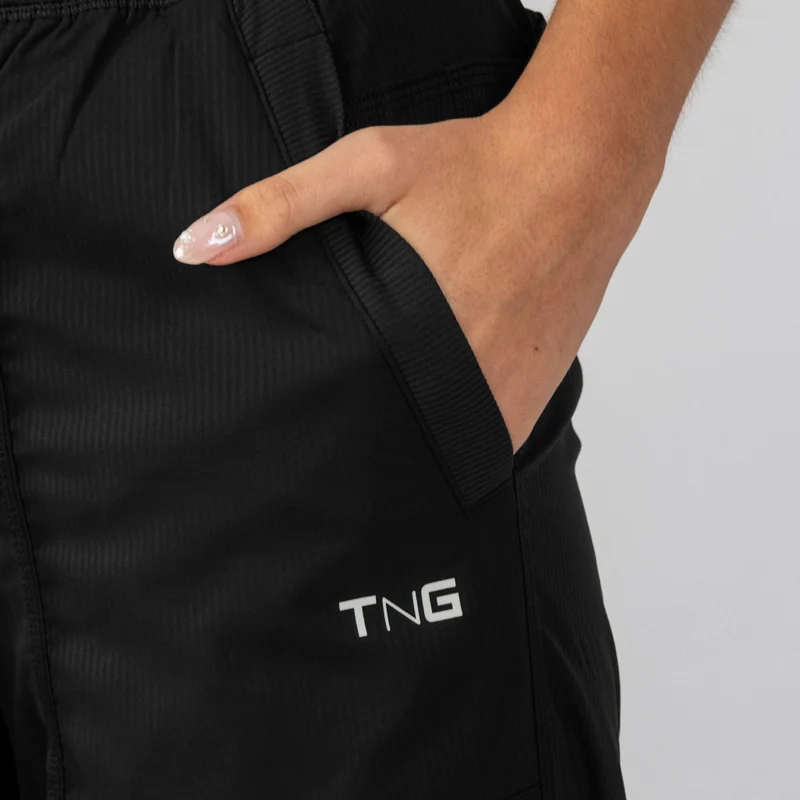 TNG Pantalón Cargo Negro, para Mujer