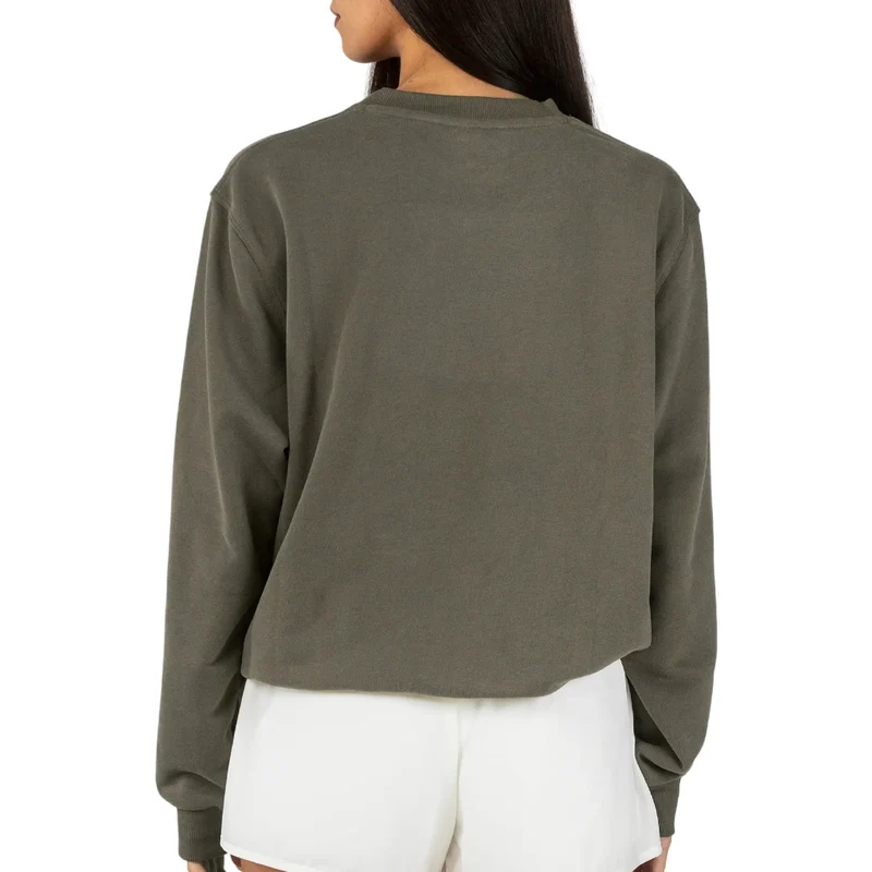 TNG Sudadera Crewneck Verde, para Mujer