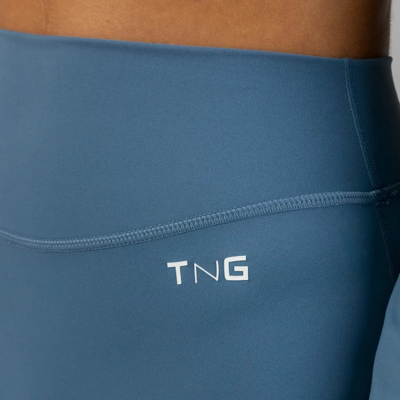 TNG Leggings Deportivo Relume Extendido Celeste, para Mujer