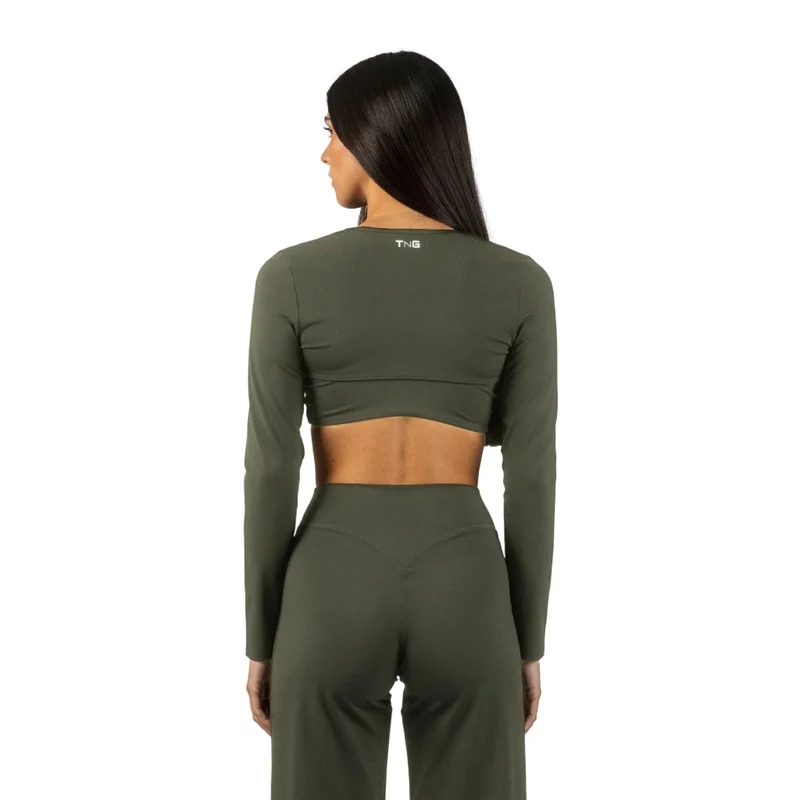 TNG Mangas Deportivas Relume Verde, para Mujer