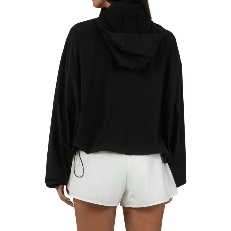 TNG Jacket con Capucha Windbreaker Negro, para Mujer