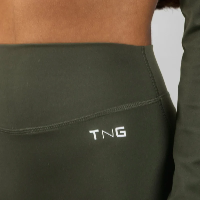 TNG Leggings Deportivo Relume Extendido Verde, para Mujer