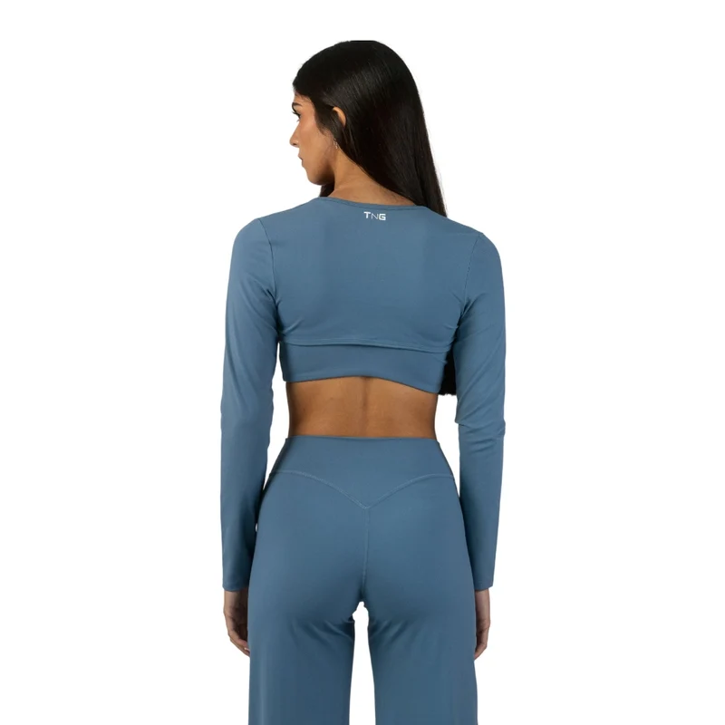 TNG Mangas Deportivas Relume Celeste, para Mujer