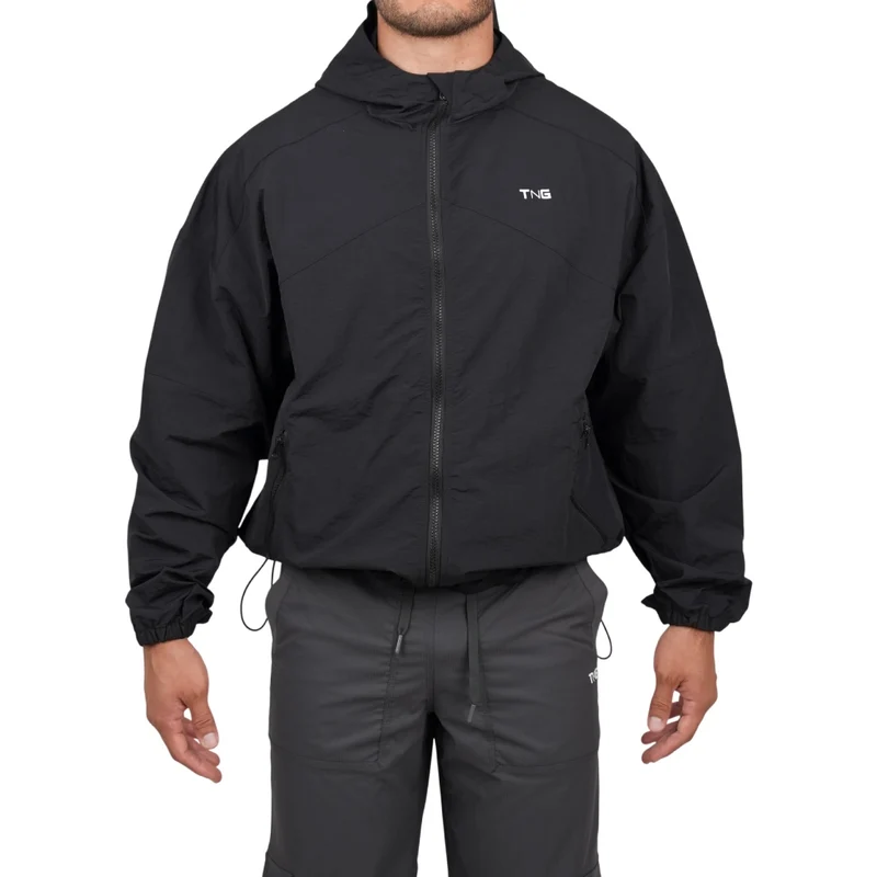 TNG Jacket Water Resistant Negro, para Hombre