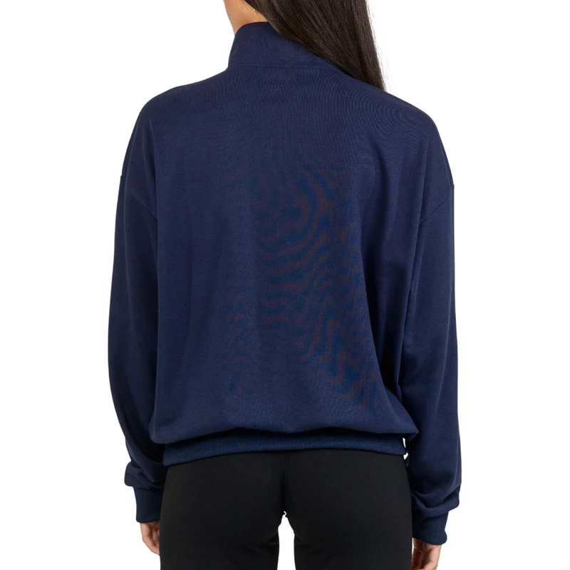 TNG Sweater Boxy Half Zip Azul, para Mujer