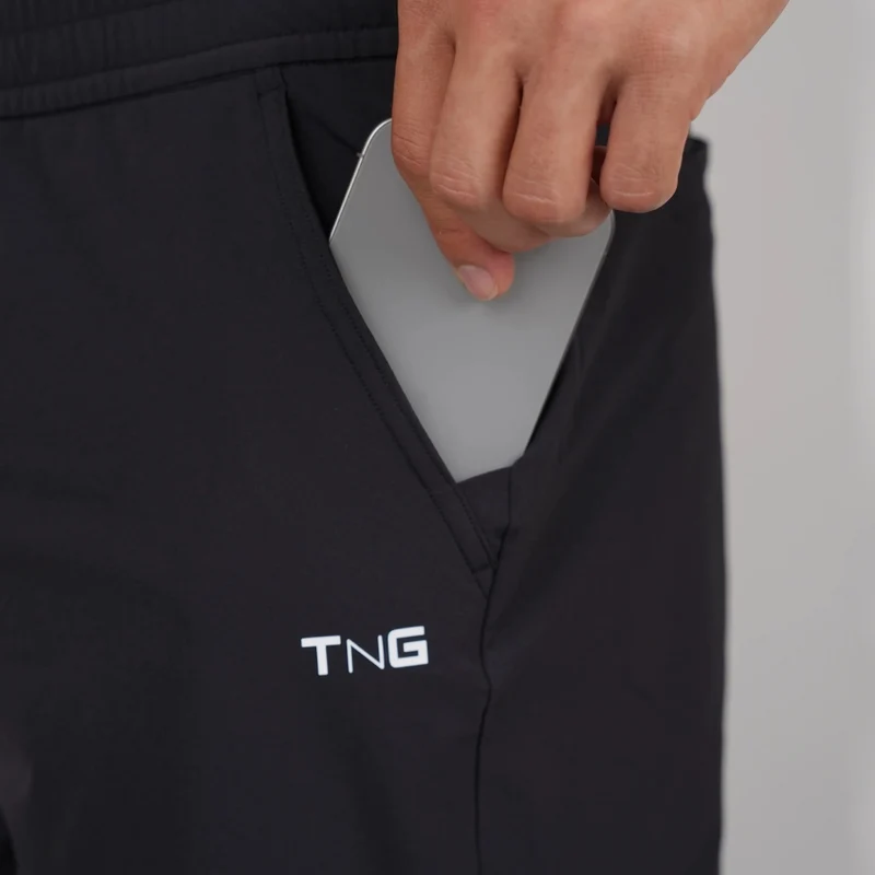 TNG Pantalón Kyros Straight Negro, para Hombre