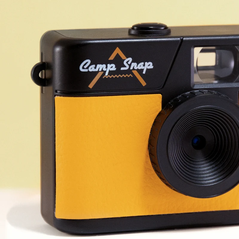 Camp Snap Cámara Fotográfica Digital Vintage sin Pantalla, 1ra Gen