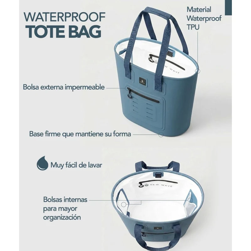 New Wave Bolso Impermeable, 30 Litros