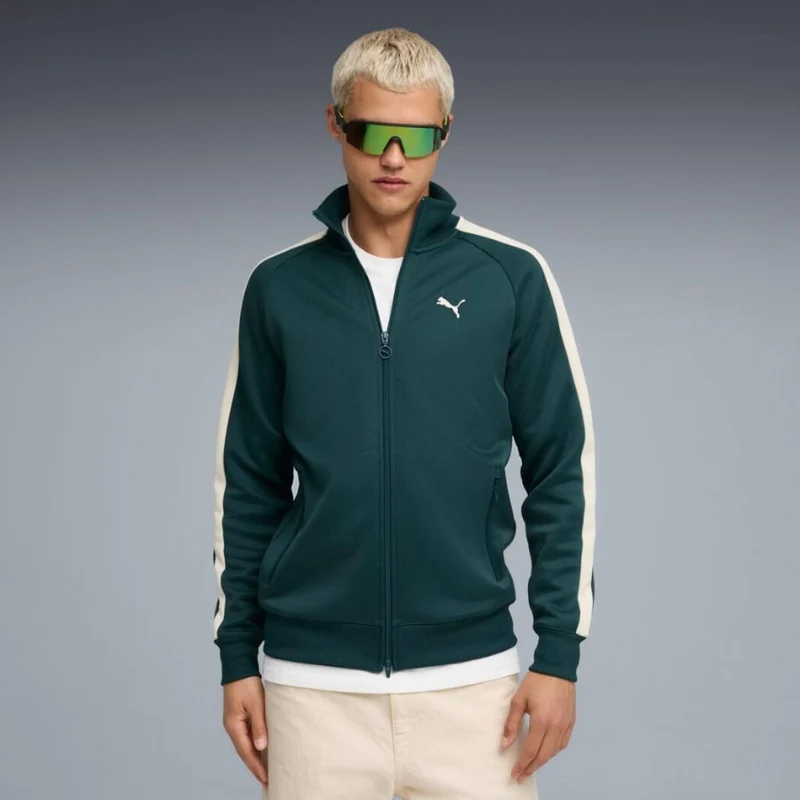 Puma Jacket Always On Verde/Blanco, para Hombre