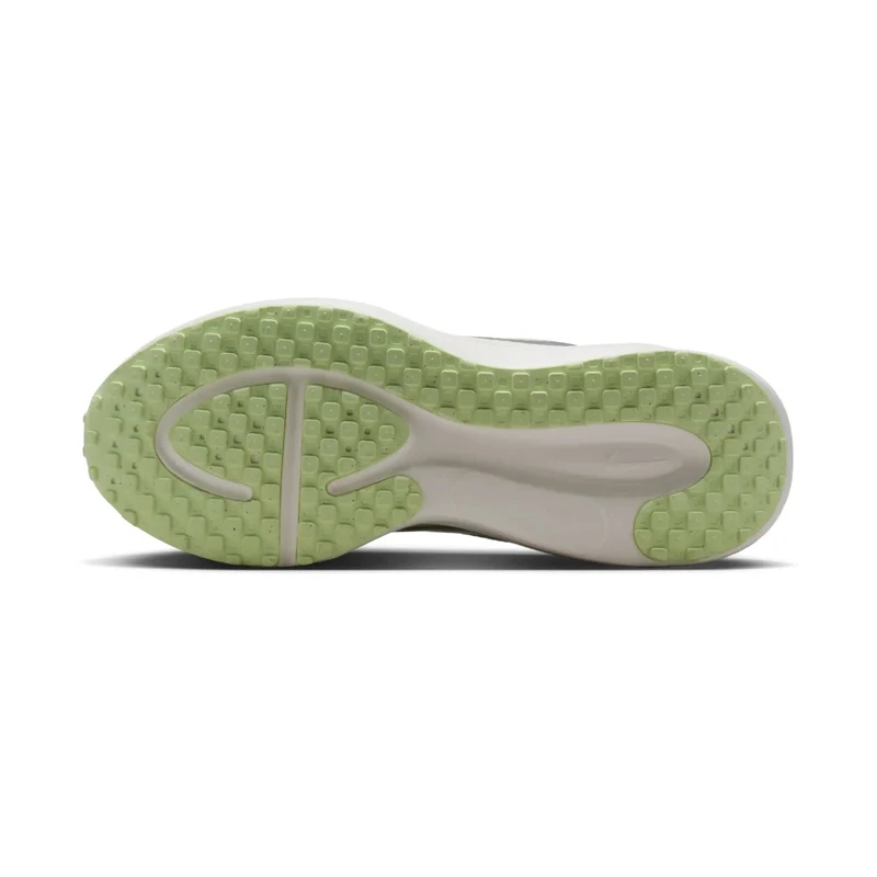 Nike Tenis Revolution 8 Blanco/Plateado/Amarillo Neón, para Mujer