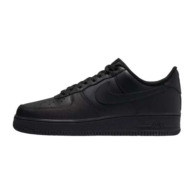 Nike Tenis Air Force 1 '07 LE Negro, para Hombre