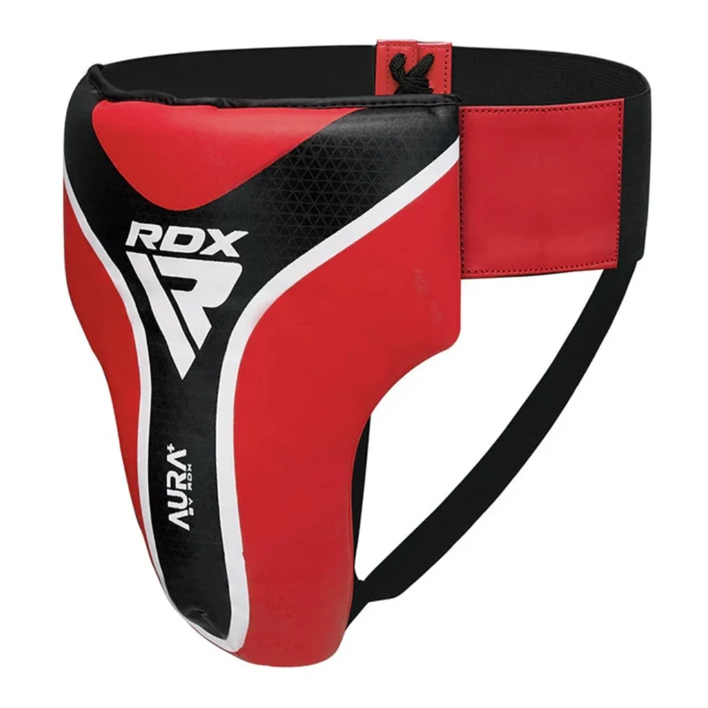 RDX Protector Genital Aura T17, Rojo