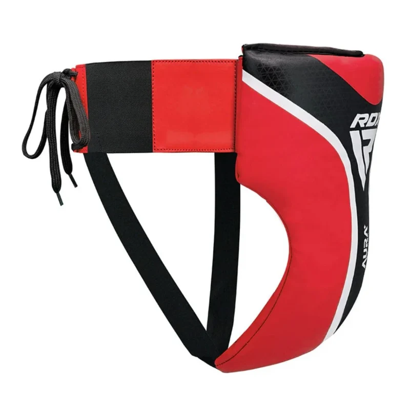 RDX Protector Genital Aura T17, Rojo