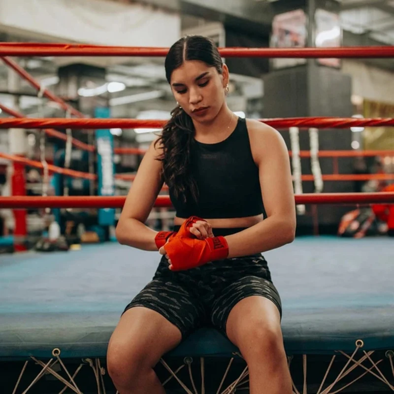 Everlast Venda de Boxeo 180", Rojo