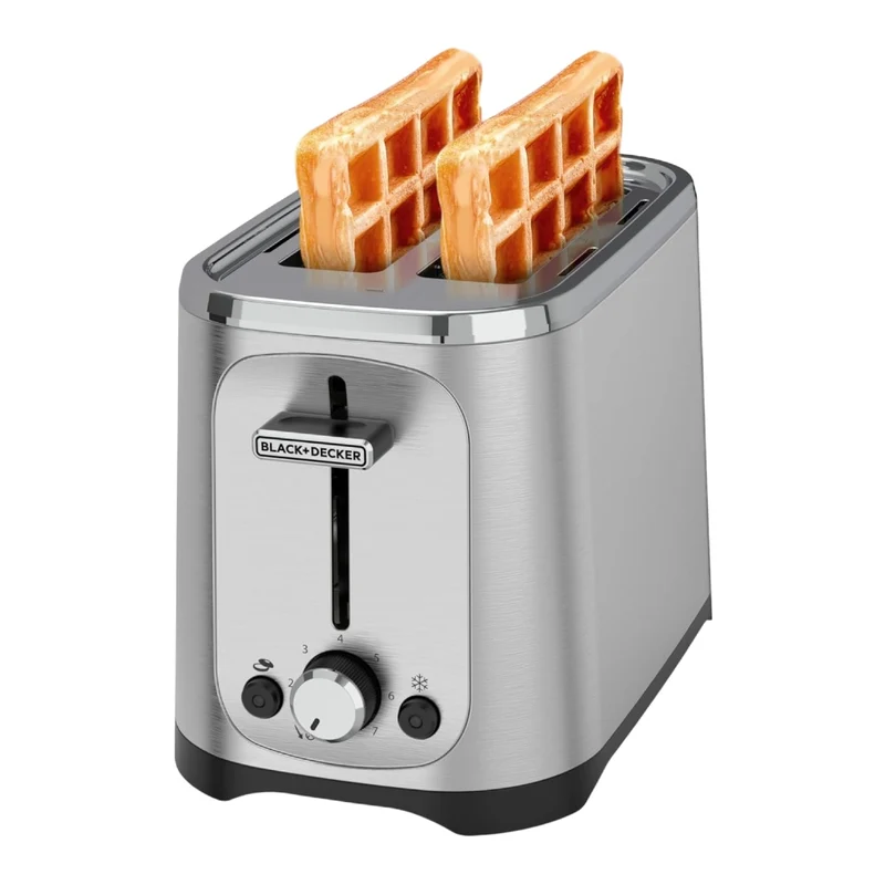 Black & Decker Tostador de Pan 2 Rebanadas, TR1227-0SDLA