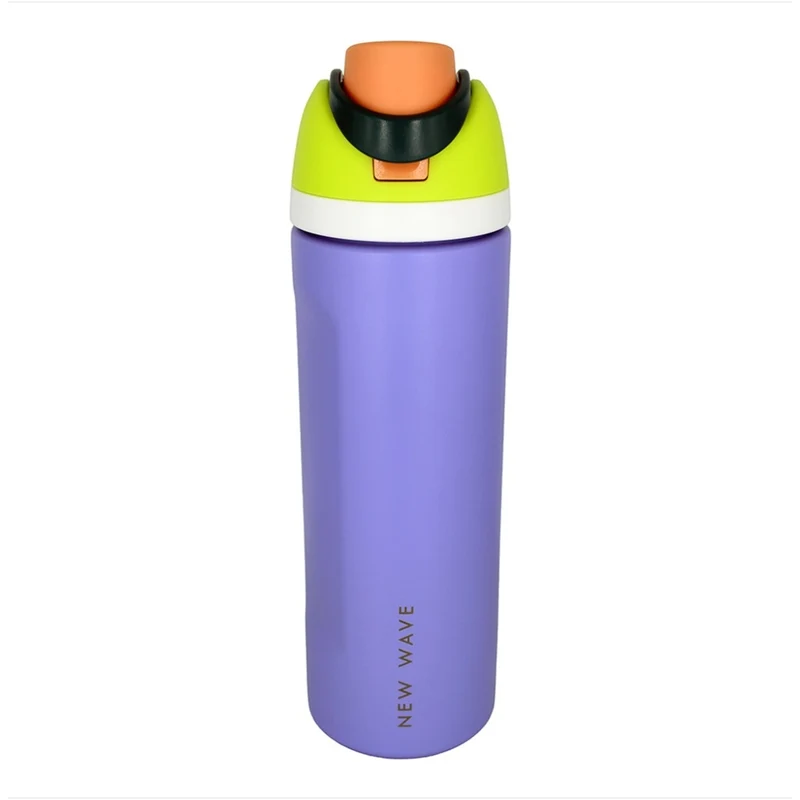 New Wave Botella para Agua Insulada Tapa Híbrida, 24oz