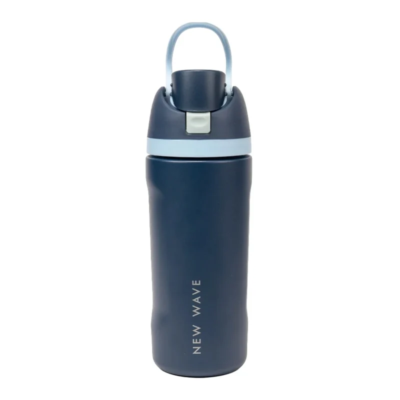 New Wave Botella para Agua Insulada Tapa Híbrida, 16 Oz