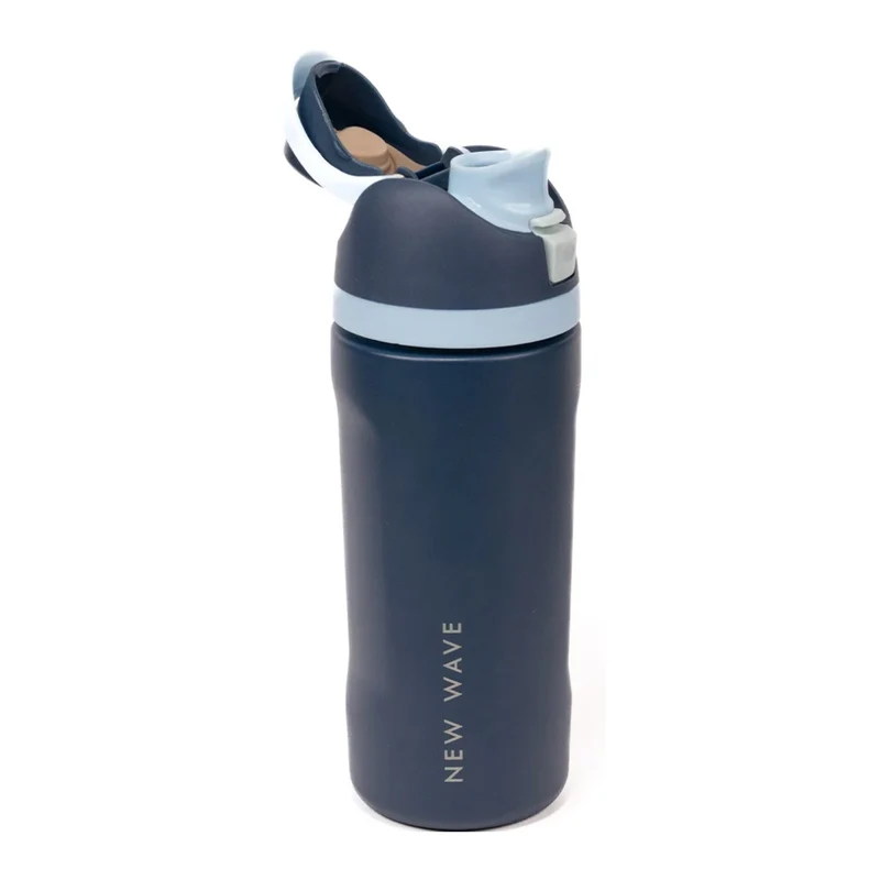 New Wave Botella para Agua Insulada Tapa Híbrida, 16 Oz