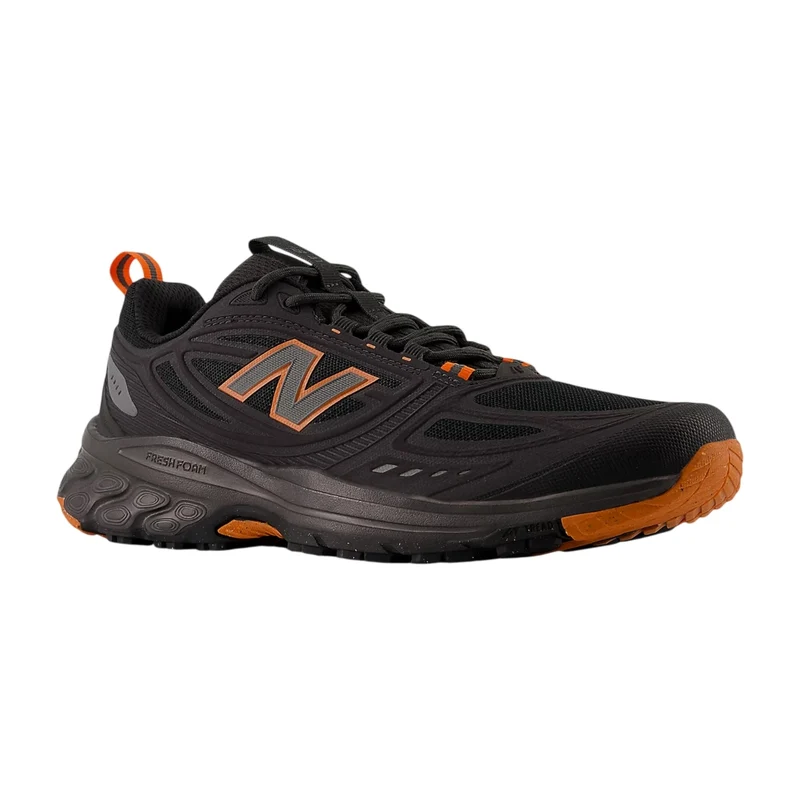 New Balance Tenis 410 V9 Trail Running Negro/Naranja, para Hombre