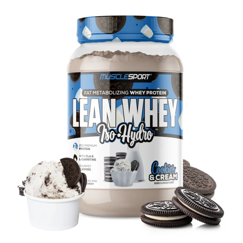 Musclesport Suplemento Deportivo Proteína Lean Whey Iso Hydro, 2 Libras