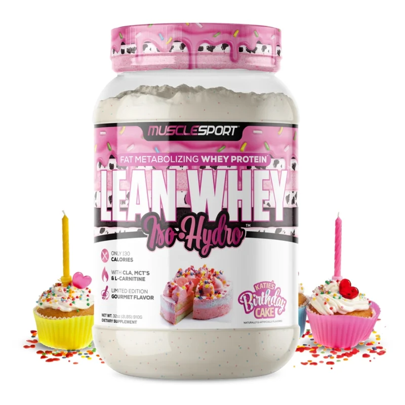 Musclesport Suplemento Deportivo Proteína Lean Whey Iso Hydro, 2 Libras