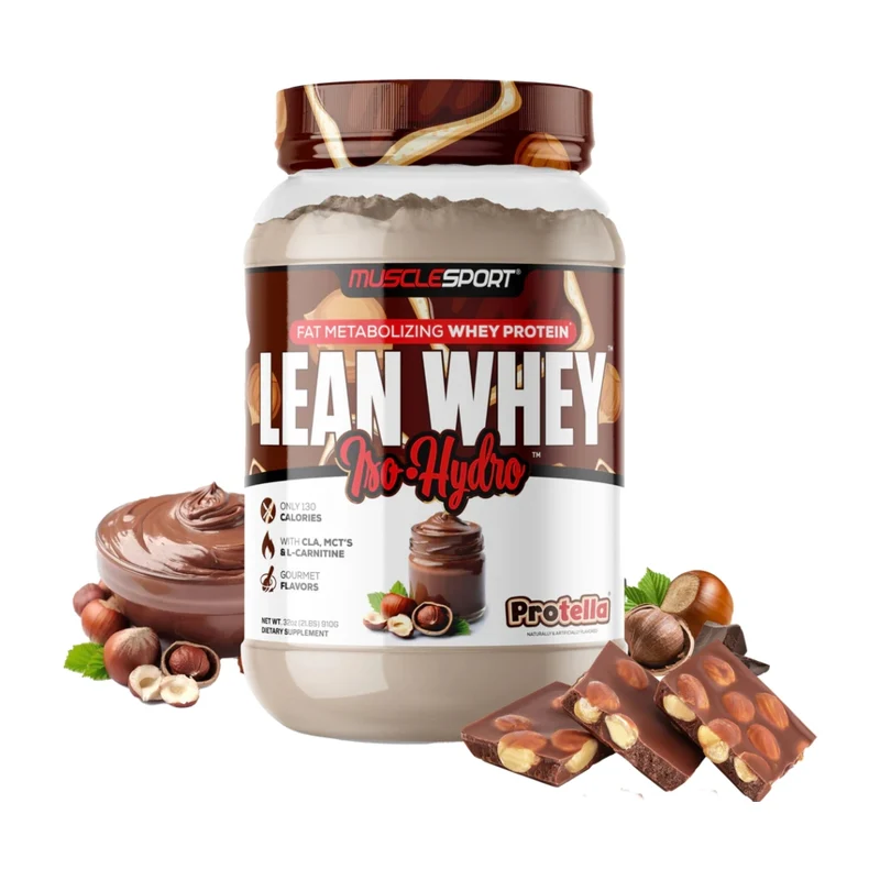 Musclesport Suplemento Deportivo Proteína Lean Whey Iso Hydro, 2 Libras