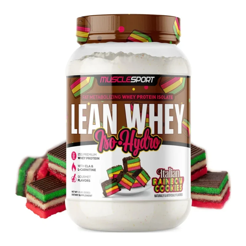 Musclesport Suplemento Deportivo Proteína Lean Whey Iso Hydro, 2 Libras