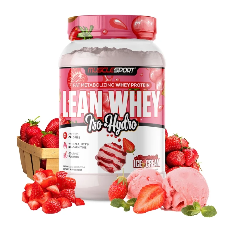 Musclesport Suplemento Deportivo Proteína Lean Whey Iso Hydro, 2 Libras