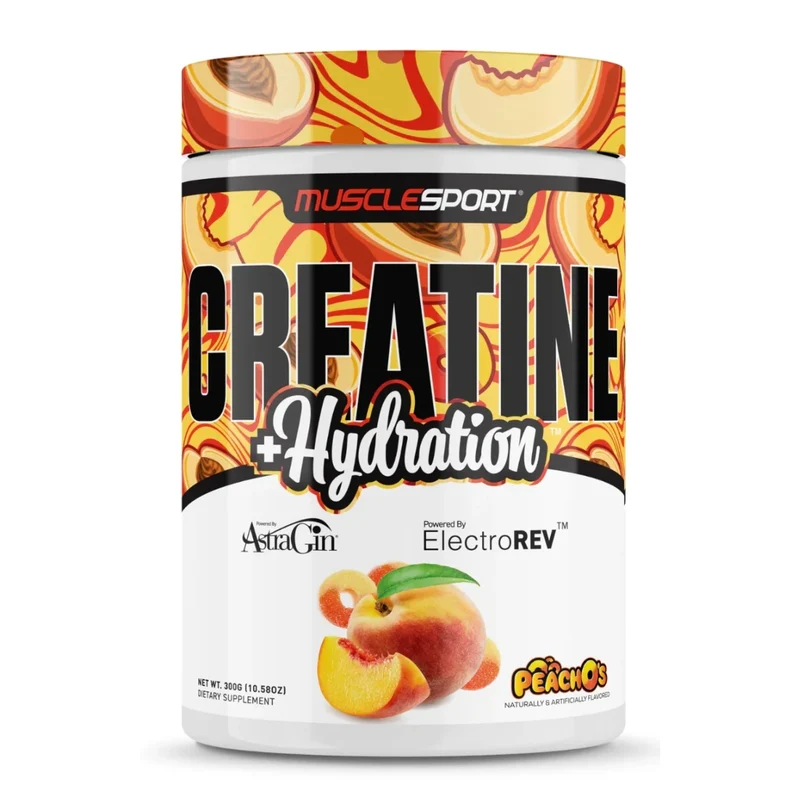 Musclesport Suplemento Alimenticio Creatina + Hidratación, 60 Porciones