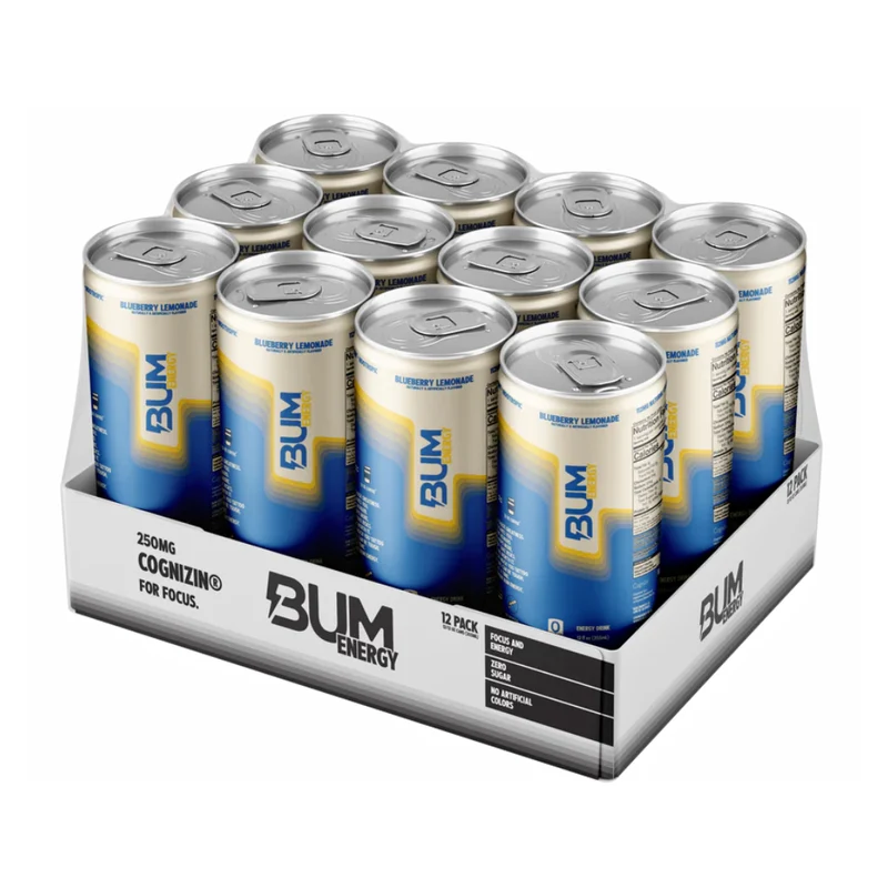 Raw Nutrition Set Bebidas Energéticas BUM Energy 12oz, 12 Unidades