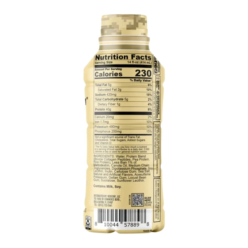 Redcon1 Suplemento Deportivo Proteína MRE, 414 ml