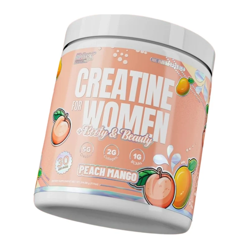 Nutrex Suplemento Alimenticio Creatina para Mujer, 30 Porciones